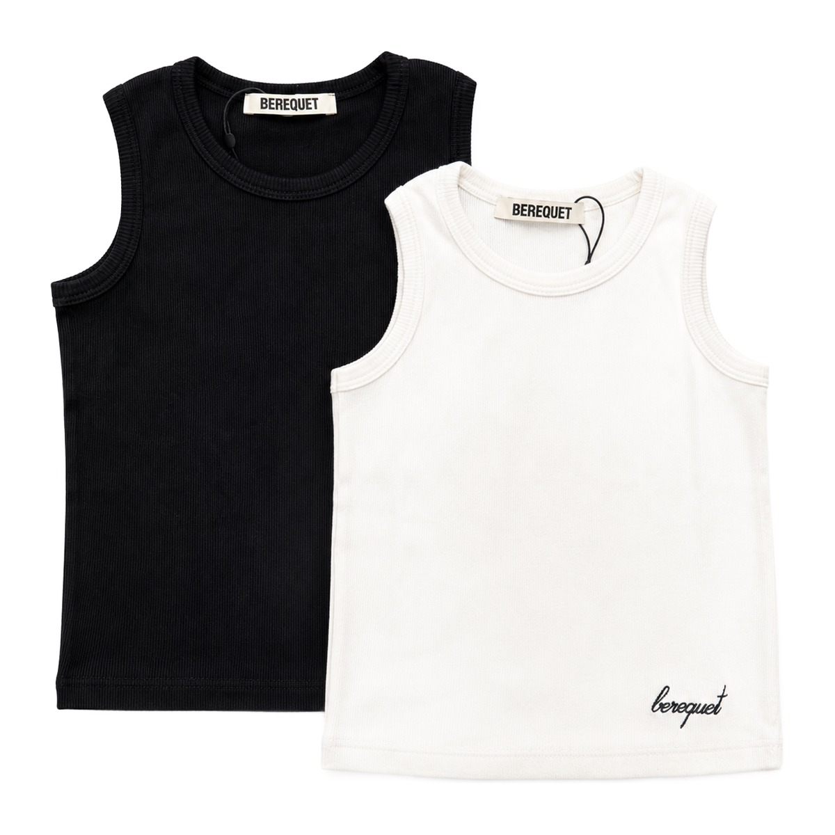 BEREQUET Kids Tank Top Off-White