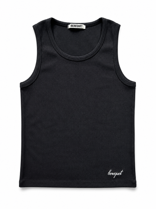 BEREQUET Men's Tank Top Black