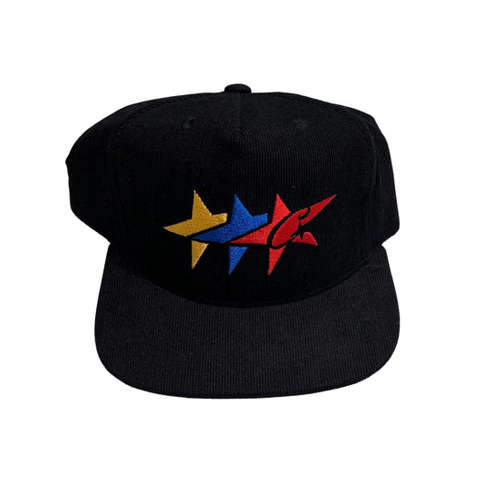 Corteiz C-Star Corduroy Trucker Hat "Black"