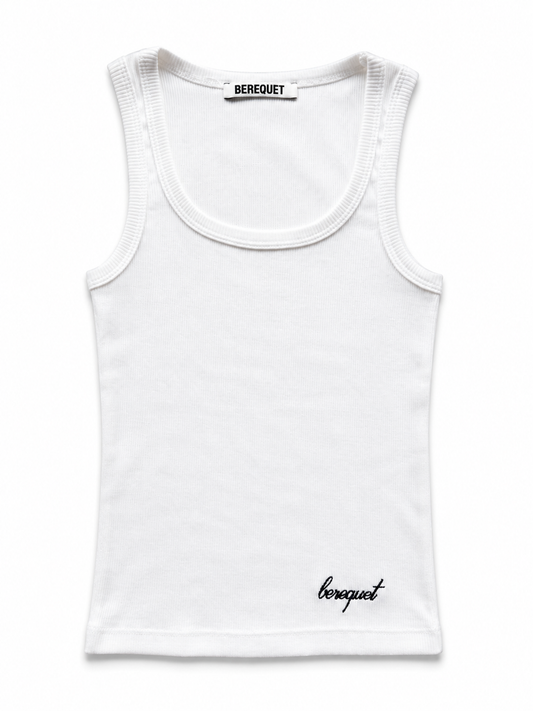 BEREQUET Women's Tank Top Off-White
