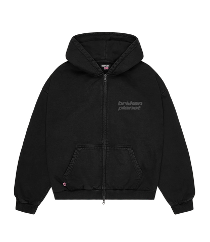 Star Logo Zip-Up Hoodie