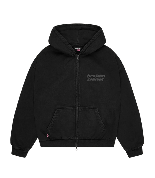 Star Logo Zip-Up Hoodie