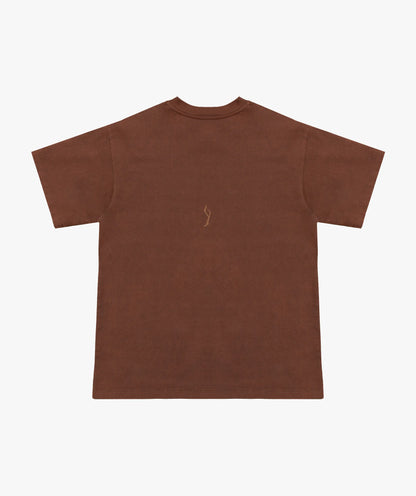 AROE Icon Washed Brown Tee