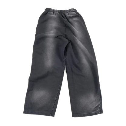 QUITEOFTEN Black Faded Sweatpants