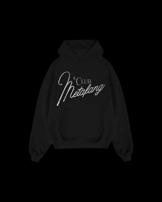 Meta Fang Le Club Hoodie "Black"