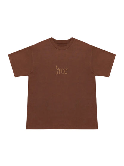 AROE Icon Washed Brown Tee