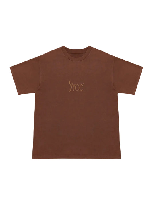 AROE Icon Washed Brown Tee