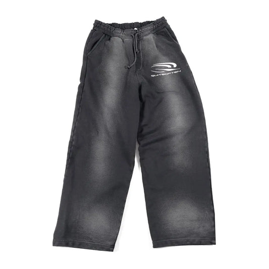 QUITEOFTEN Black Faded Sweatpants
